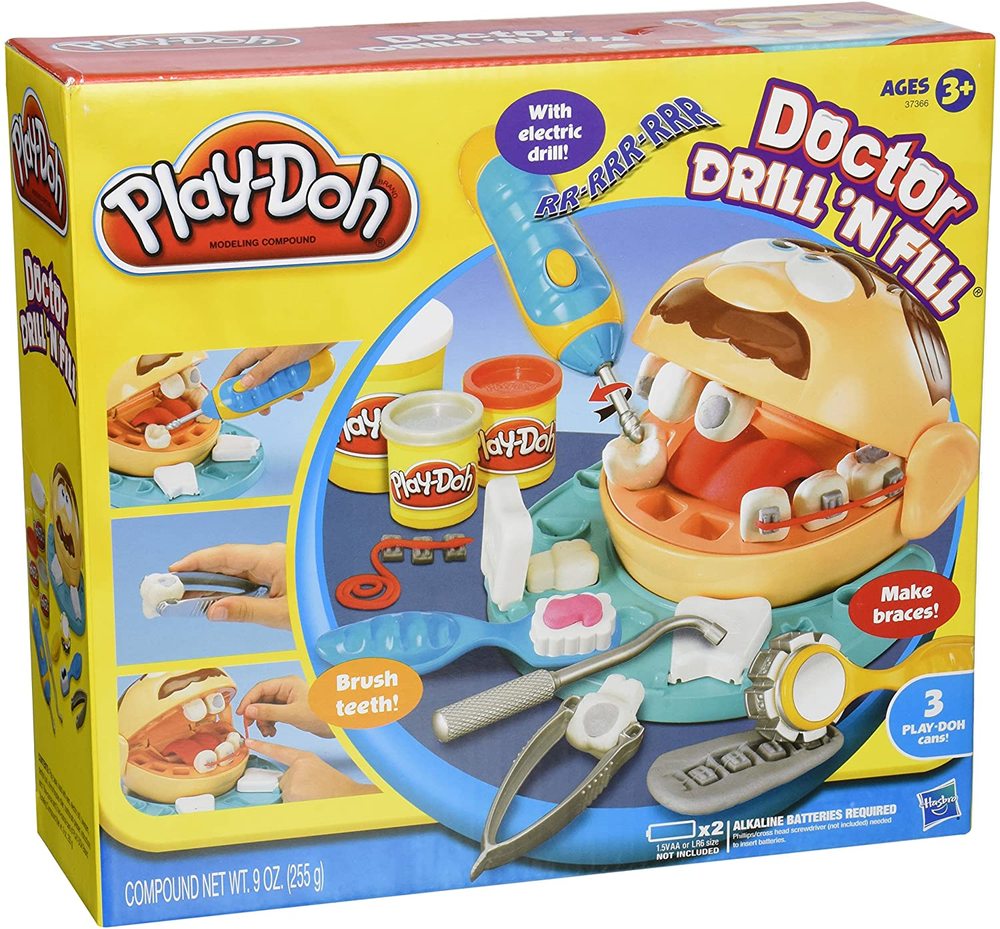 Hasbro Play-Doh Drill 'n Fill Dentist Playset - HSBF1259