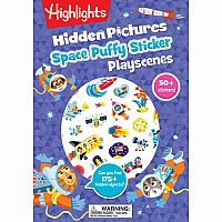 Hidden Pictures Puffy Stickers Space