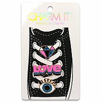 Love Shoe Lace Charms