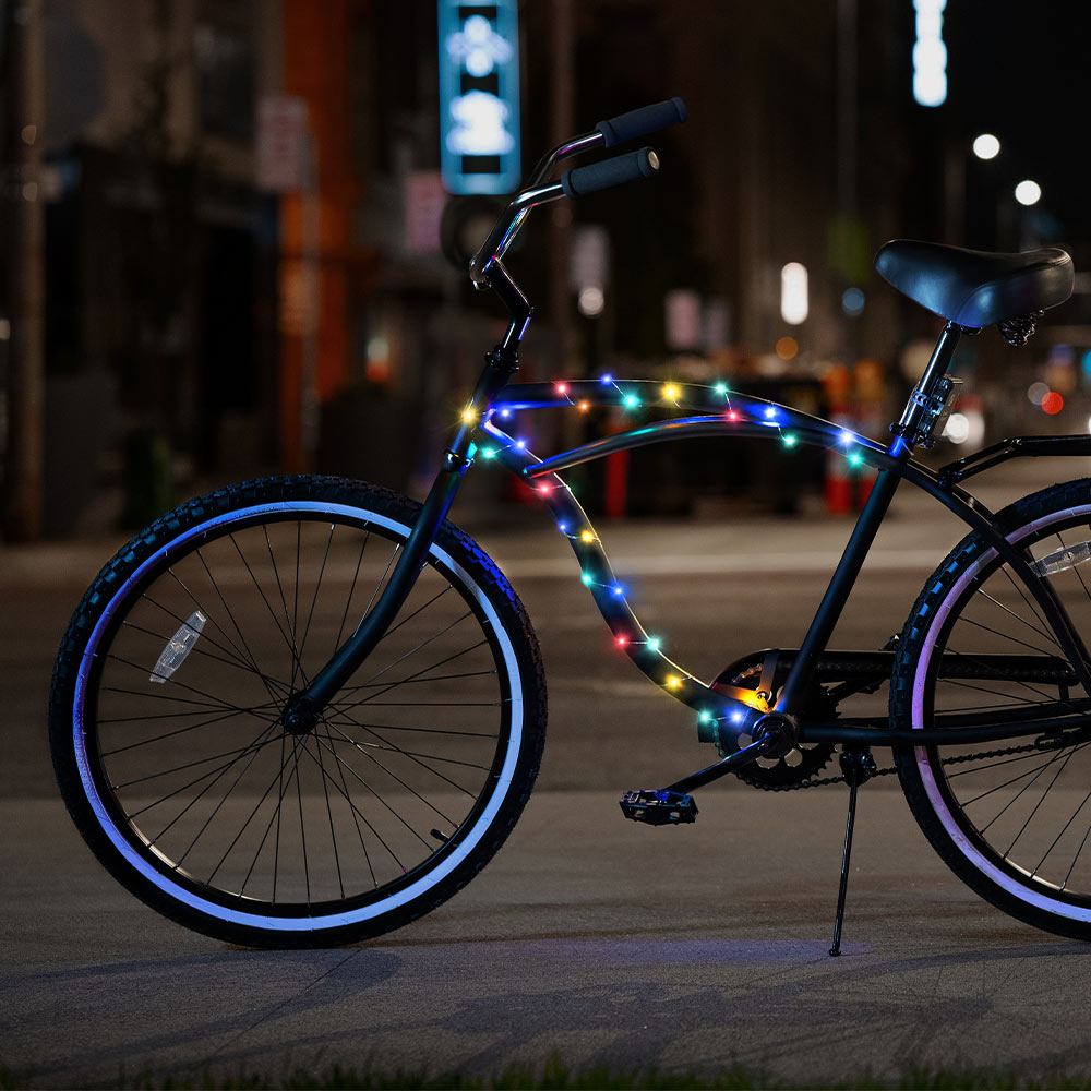 Blue Bike Lights Combo-2 Wheel, Cosmic - Fun Stuff Toys