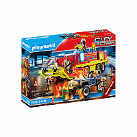 City Action Fire Engine with Truck