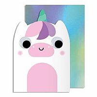 Unicorn Googly Eyes Card