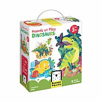 71 pc Hands at Play Dinosaurs Puzzles