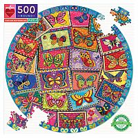 500 pc Vintage Butterflies Puzzle