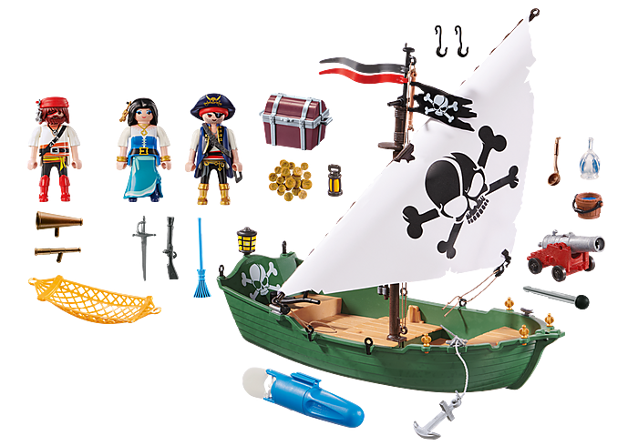 Pirates Pirate Ship with Underwater Motor - Fun Stuff Toys
