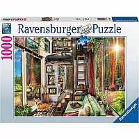 1000 pc Redwood Forest Tiny House Puzzle