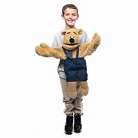 Silly Puppets Silly Bear w/ Mittens (Two Handed) 28"