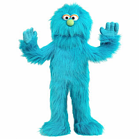 Silly Puppets Blue Monster 30"