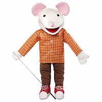 Silly Puppets Mouse With Sneakers 25"