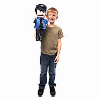 Silly Puppets Policeman 14"