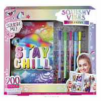Stay Chill Sloth Squishy Journal Set
