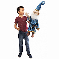 Silly Puppets Wizard 25"