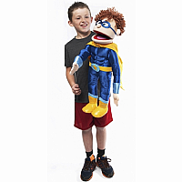Silly Puppets Super Hero Boy 25"