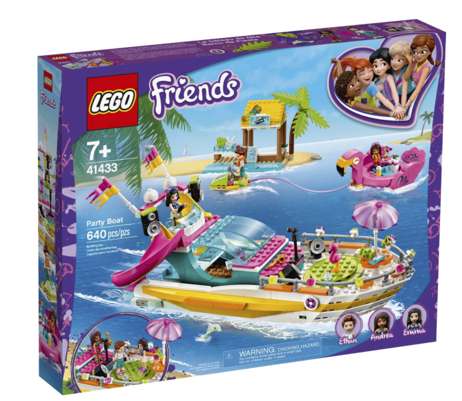 Såkaldte konkurrerende hundehvalp LEGO® Friends Party Boat - Fun Stuff Toys