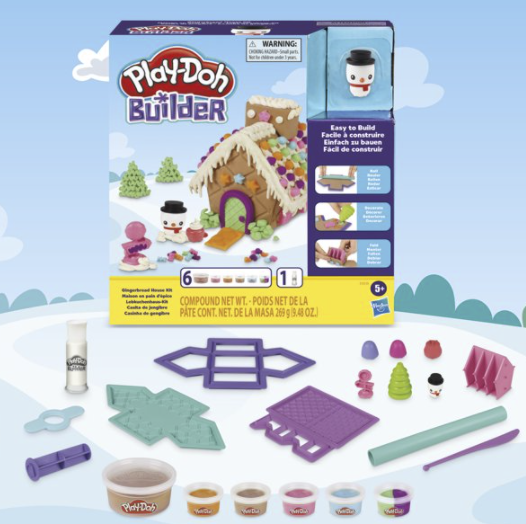 PLAY-DOH Deck The Halls Gift It Kit Toy 
