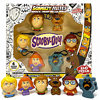Scooby Doo 6 Figure Set Squeezymates