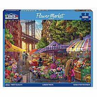 1000 pc Flower Market Puzzle