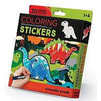 Dinosaur Coloring Stickers