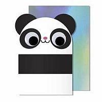 Panda Googly Eyes Card