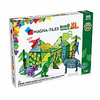 Magna-Tiles® Dino World XL 50 Piece Set