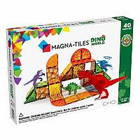 Magna-Tiles® Dino World 40 Pc Set