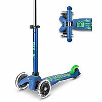 Mini Deluxe LED Crystal Blue Scooter