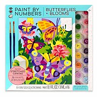 Butterflies and Blooms Paint By Number