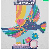 Brilliant Bird Colorific Canvas