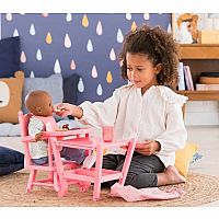 Corolle High Chair Pink