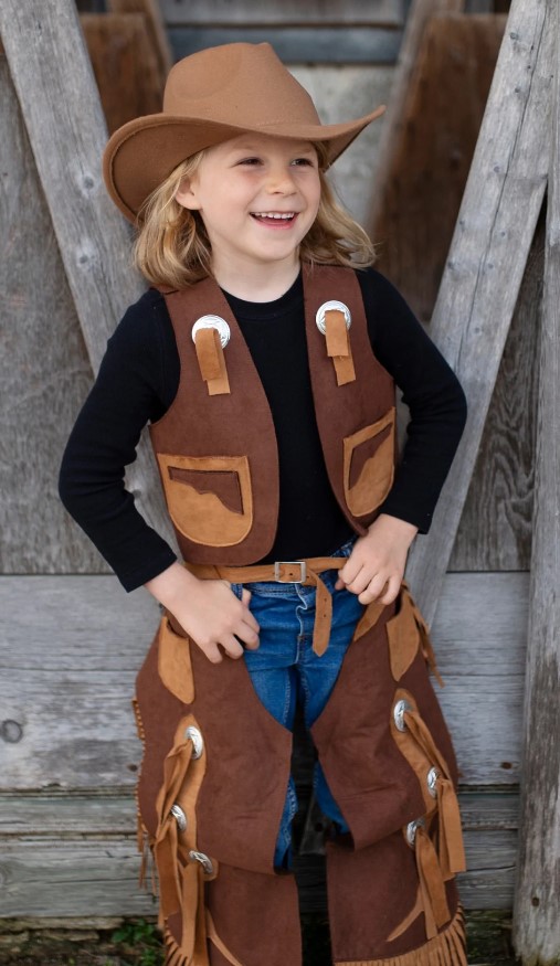 Cowboy Costume, Brown