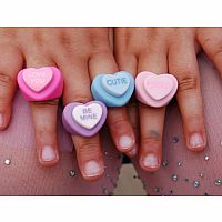 Candy Heart Rings