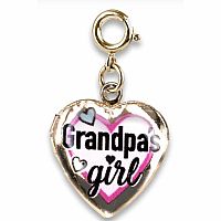 Grandpas Girl Locket Charm