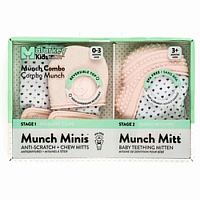 Munch Mitt Combo - Pink Hearts
