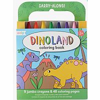 Dinoland Coloring Kit