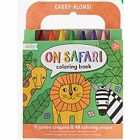 On Safari Coloring Kit