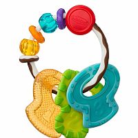 Sparkle Chew and Play Ring Teether
