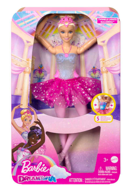 Twinkle Lights Ballerina Barbie® - Fun Stuff Toys
