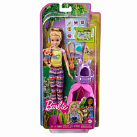 Camping Stacie with Pet Barbie®