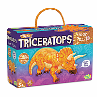 52 pc Triceratops Floor Puzzle
