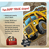 49 pc Dump Truck Floor Puzzle