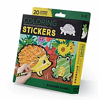 Backyard Friends Coloring Stickers