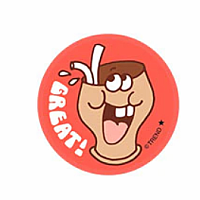 Scratch 'n Sniff Great Cola Stickers