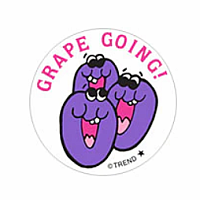 Scratch 'n Sniff Grape Going Grape Jelly Stickers