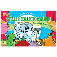 Scratch 'n Sniff All In Good Pun Sticker Album