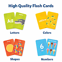 Letters Numbers Shapes Colors Flash Cards