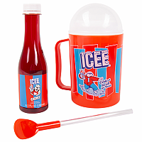 ICEE® Making Cup and Cherry Syrup