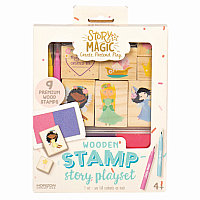 Mini Wooden Stamp Set