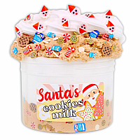 Santa's Cookies and Milk Dope Slime