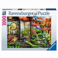 1000 pc Japanese Garden Teahouse Puzzle