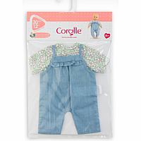 Corolle 12" Blouse and Overalls